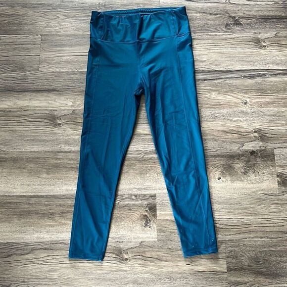 Sweaty Betty Teal 7/8 Length Leggings Size Large - Picture 2 of 6